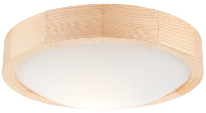 LAMKUR Plafon Anello sosna 27 cm E27 Lamkur