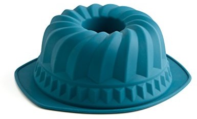 Quid 7241803  Silikonowa forma do pieczenia savarin 24,3 X 28,4 silik One Quid, niebieski, 28 x 11 x 24 cm 7241803