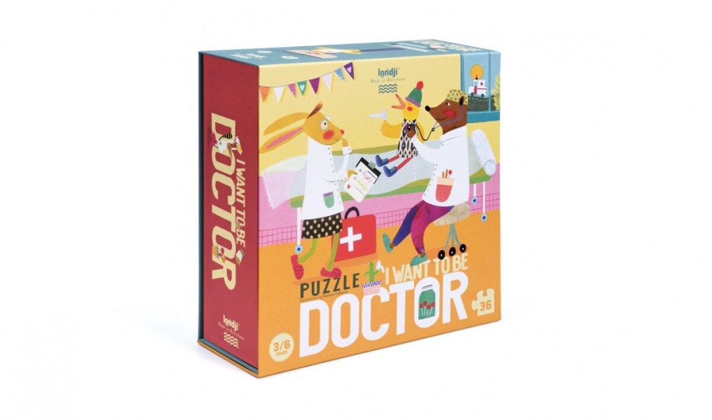 Londji puzzle I want to be a Doctor 36 elementów