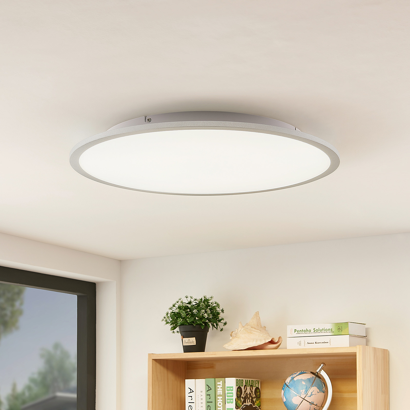 Lindby Narima lampa sufitowa LED, 4 000 K, 60 cm