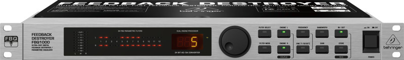 Behringer Eliminator sprzężeń FEEDBACK DESTROYER FBQ1000