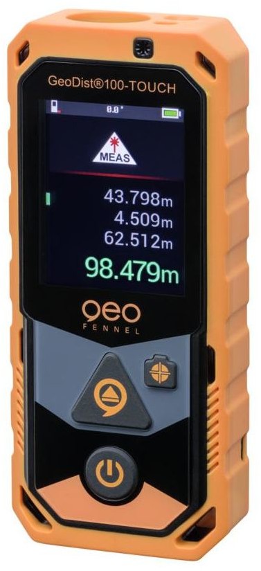 GeoFennel Dalmierz laserowy GeoDist 100-Touch z kamerą i Bluetooth