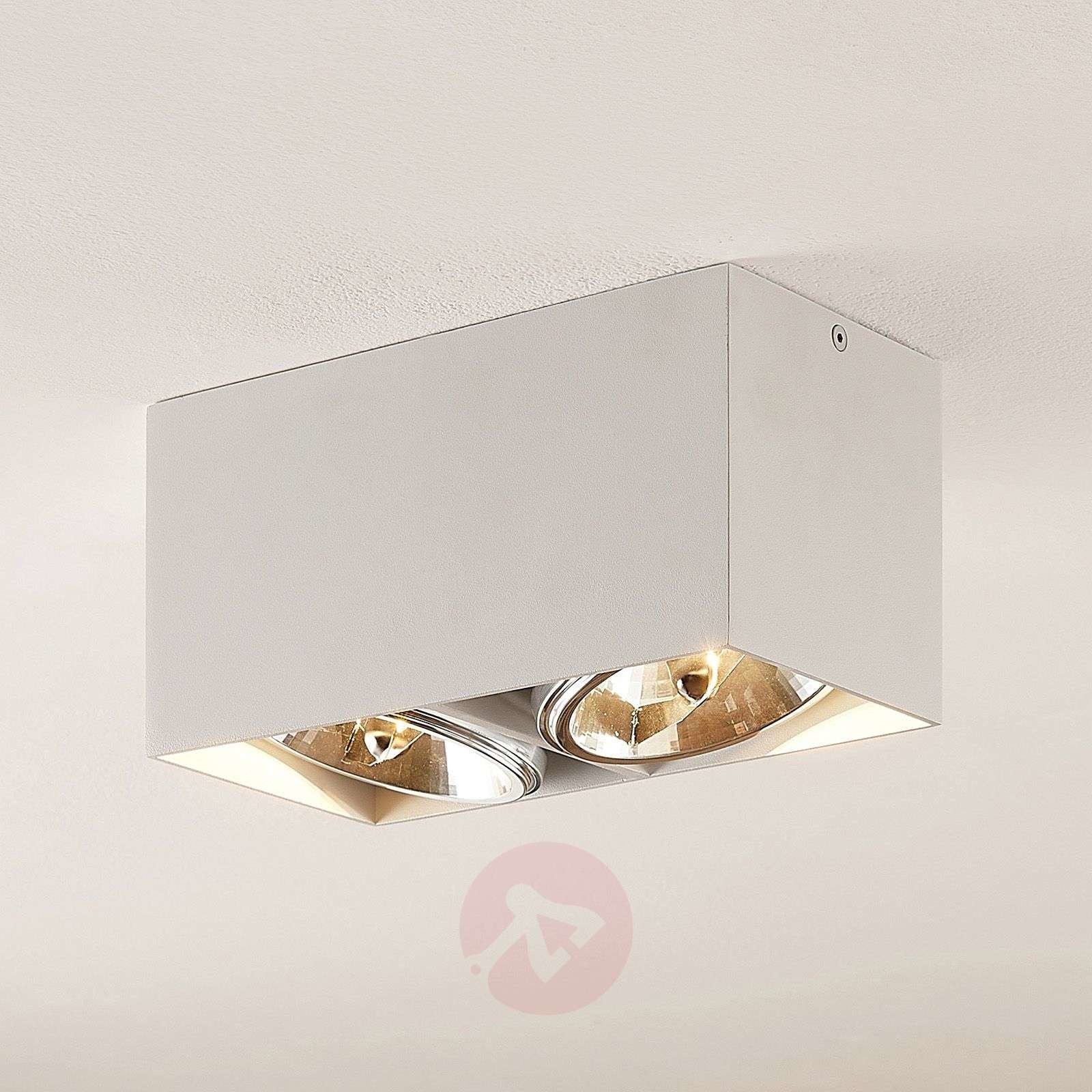 Arcchio Arcchio Jarle lampa sufitowa, 2-punktowa biała