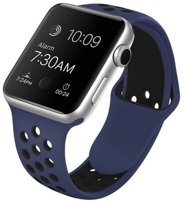 Apple INOLY Pasek INOLY do Watch 38/40/41mm Granatowo-czarny SP539