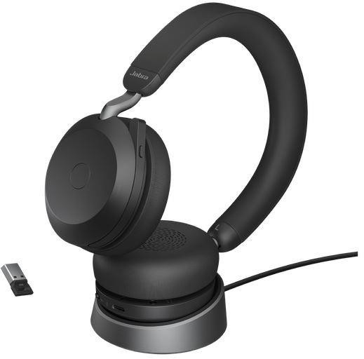 Jabra Evolve2 75 Link380c UC Stereo Stand czarne