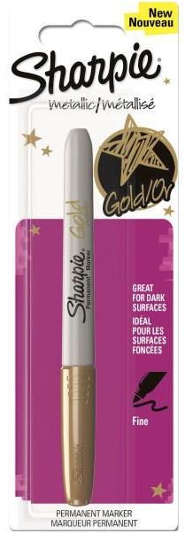 Sharpie Metallic Marker 1.4mm gold 1er Blister 1849111