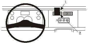 Brodit ProClip 853339 Angled mount Freightliner busi klasy-02 7320288533391