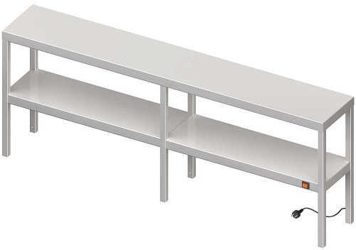 Stalgast Nadstawka grzewcza na Stół podwójna 1500x400x700 mm 982234150
