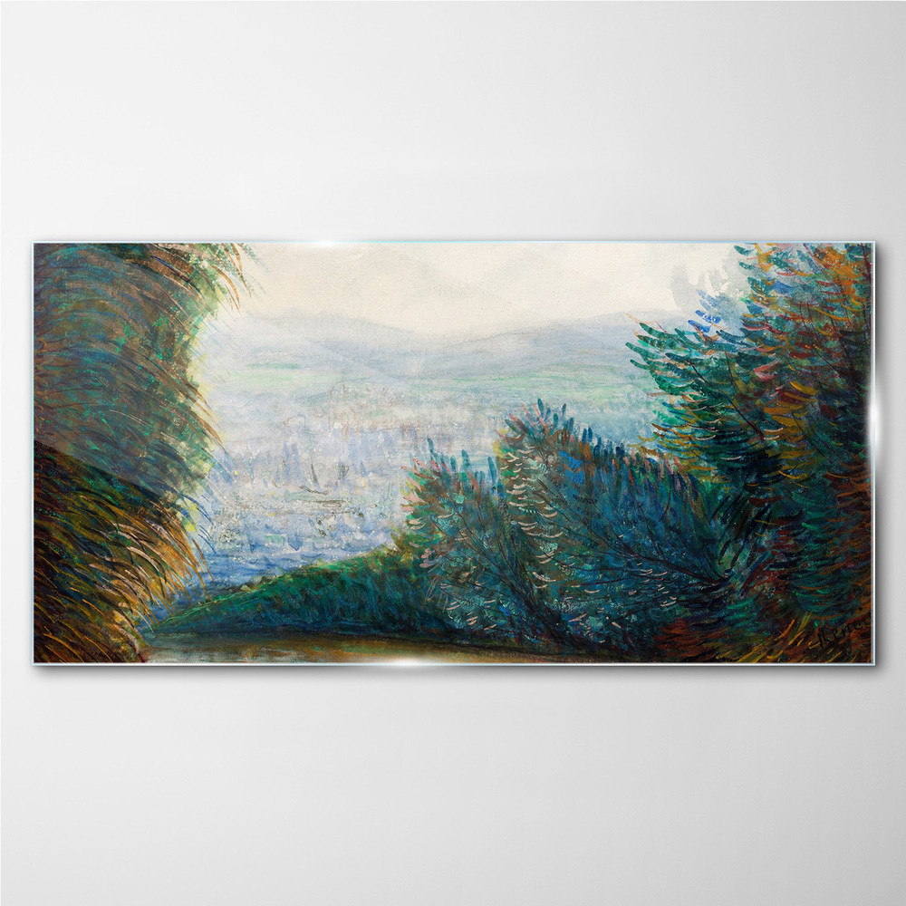 PL Coloray Obraz na Szkle las krajobraz 120x60cm