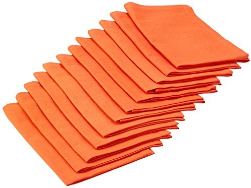 CALITEX Calitex Arc En Ciel serwetki z materiału/bawełny czarne 44 x 44 cm SERVIETTES