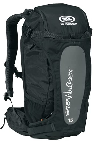 TSL Plecak śnieżny unisex wielokolorowa czarny Rozmiar uniwersalny SNW15 BLACK