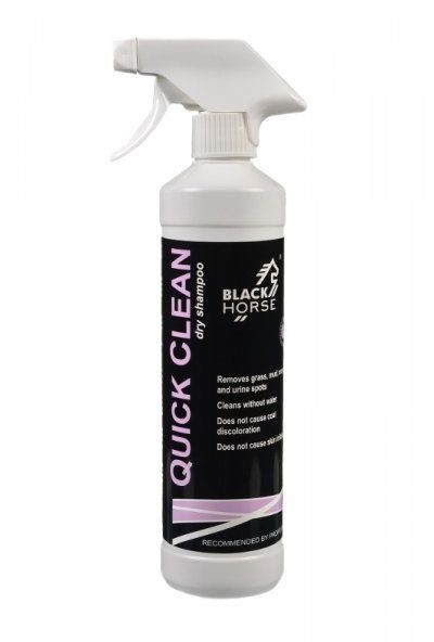 Black Horse Suchy szampon dla koni QUICK CLEAN 500ml - BH - 22