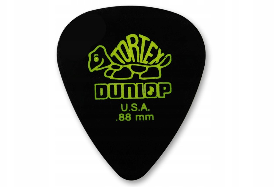Dunlop Kostka Tortex Pitch Black Standard .88