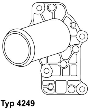 Wahler Termostat, żrodek chłodzący 4249.83D