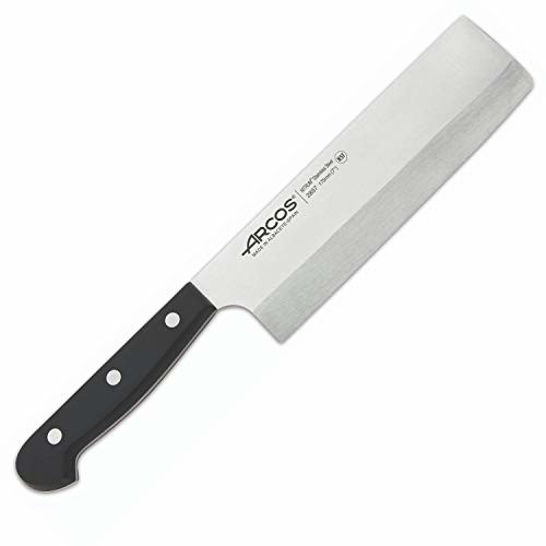 Arcos seria uniwersalna - nóż Usuba azjatycki nóż - ostrze Nitrum stal szlachetna 175 mm - uchwyt polioksyetylen (POM) kolor czarny