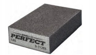 Kostka gąbka ścierna Stalco Perfect gr 80
