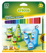 Cricco Kredki Cricco trójkątne 24 kolory