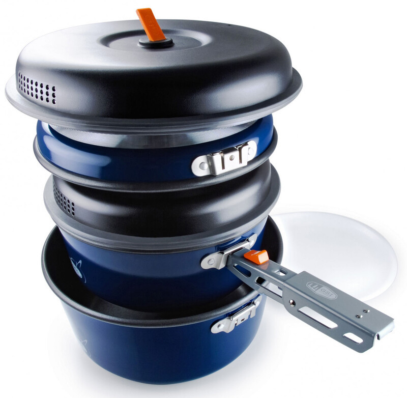 GSI Outdoors Zestaw Naczyń Turystycznych Outdoors Bugaboo Base Camper Medium