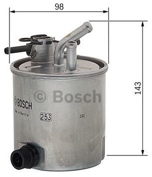 Bosch Filtr paliwa F 026 402 849