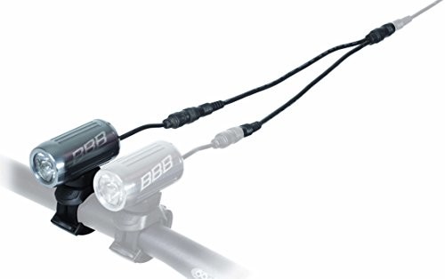 BBB światła przednie i Oversize High Power BLS-64 + Splitter Cable, do standardowych, srebrny 881136401_silber