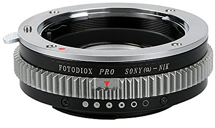 Fotodiox Pro Lens Mount Adapter, Alpha A Mount (Konica Minolta Maxxum AF) Lens to Nikon Camera, fits Nikon D1, D1H, D1 X, D2 X D2H, D2Hs, D2 X s, D3, D3 x, D3S, D4, D100, D200, D300, D300S, D700, AF-N