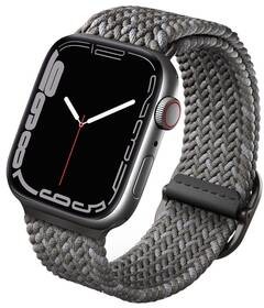 Apple Pasek wymienny Uniq Aspen Designer Edition na Watch 42/44/45mm UNIQ-45MM-ASPDEPGRY) Szary