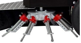 LIMPAR Zestaw szczotek zamiatająco-skrobiących do WD70