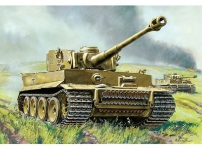 Zvezda Tiger I German Heavy Tank MZV-6256