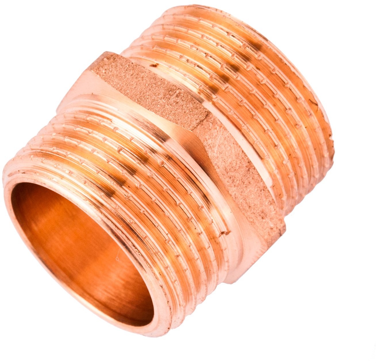 Invena Nypel mosiądz 3/4