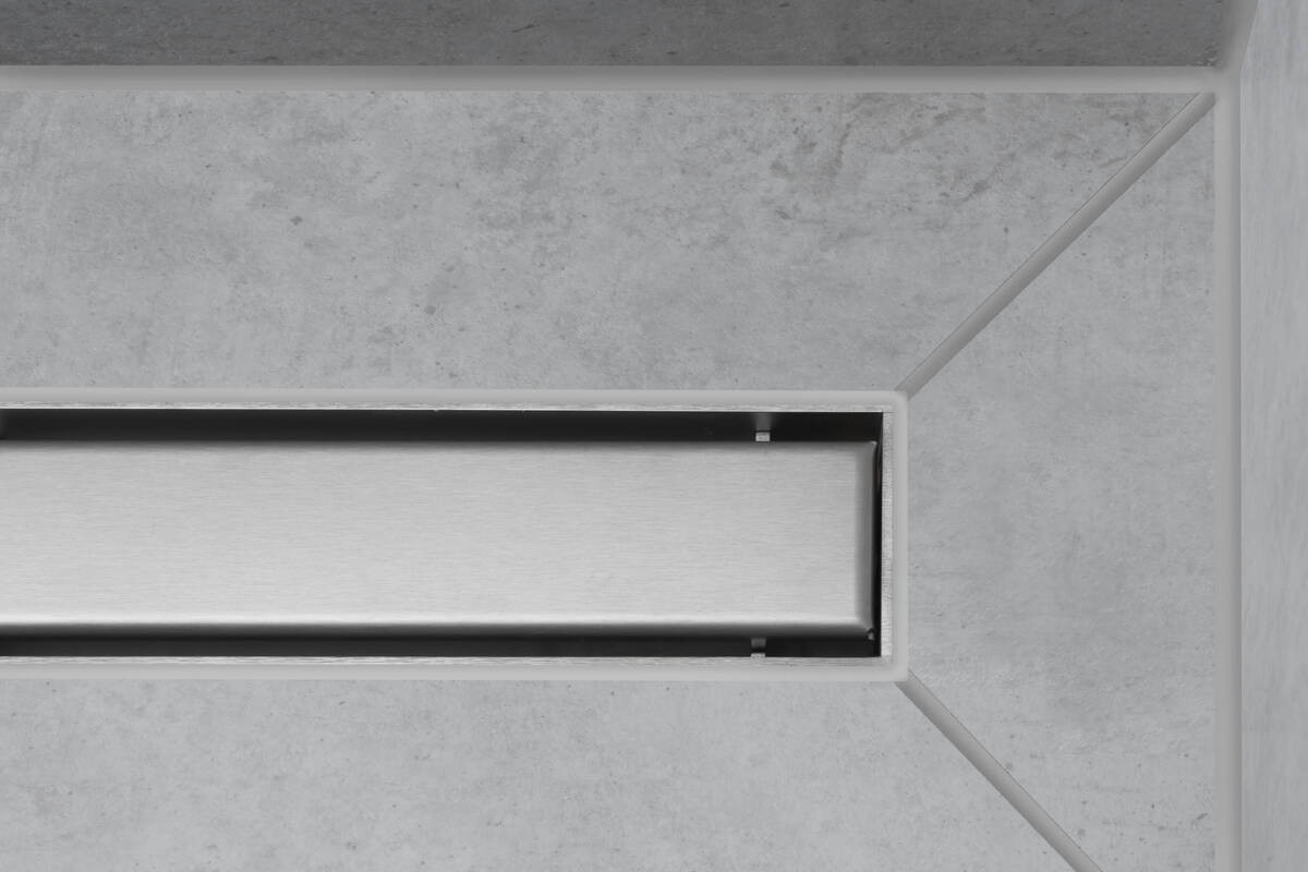 Hansgrohe RainDrain Match Odpływ liniowy 70 cm stal szlachetna szczotkowana 56037800