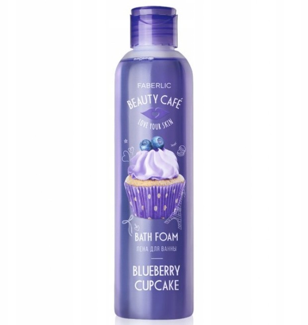Faberlic Płyn do kąpieli Jagodowy Cupcake + Gratis