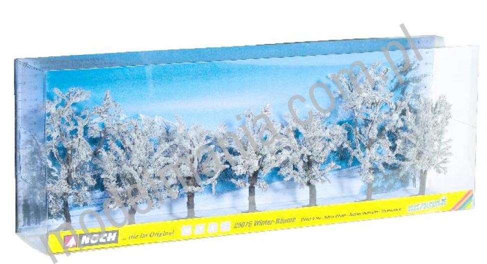 NOCH Zimowe drzewa 8-10cm / 7szt. 25075