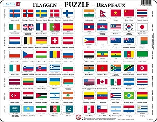 Larsen larsen L2  flagi puzzle