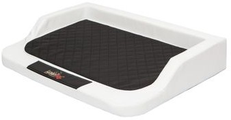 Hobbydog Legowisko dla Psa Medico Lux białe czarny materac XL 94 cm x 62 cm XL MELBIC6