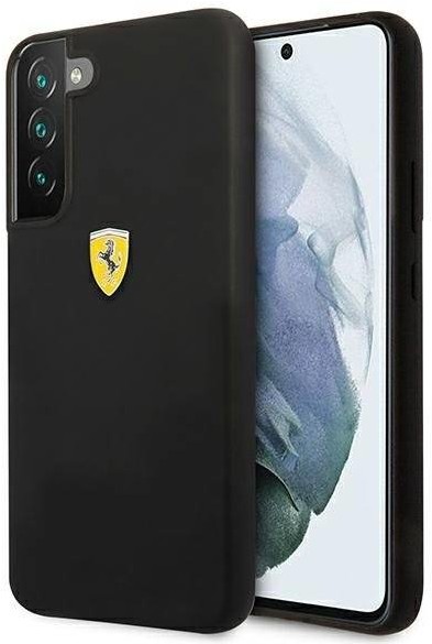 Ferrari FESSIHCS22MBK S22+ S906 czarny/black hardcase On Track Silicone hurtel-91977-0