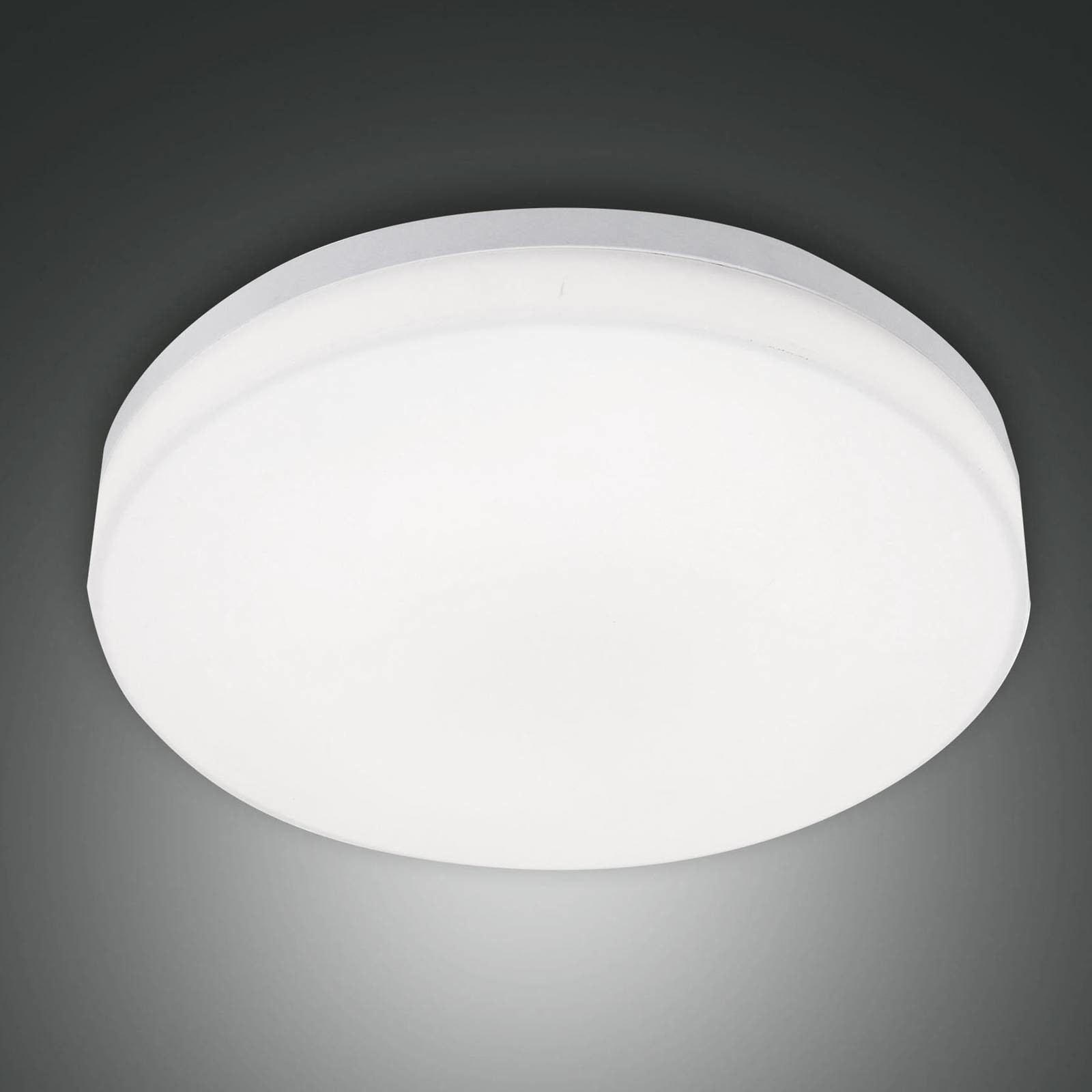 Fabas Luce Lampa sufitowa zewnętrzna LED Trigo, biała