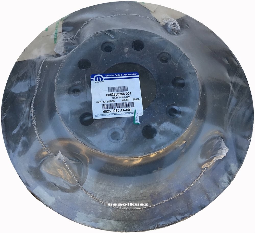 Mopar Tarcza hamulcowa przednia 28mm BR6 Jeep Wrangler JL 2018 68250085AA