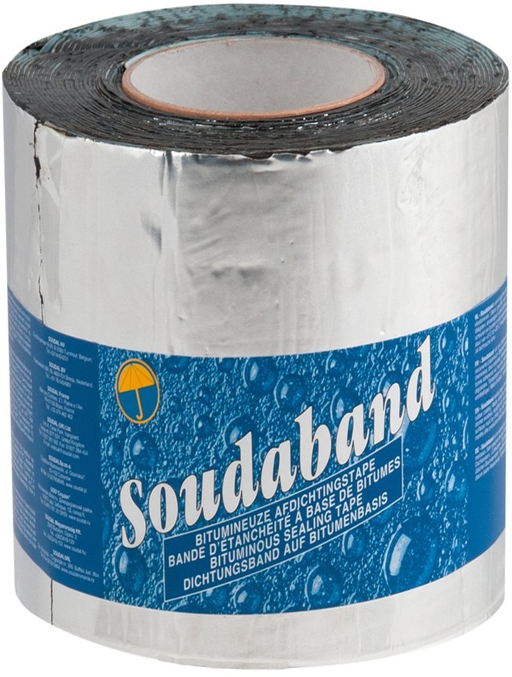 Soudal Soudal Taśma dekarska Soudaband aluminium 7,5 cm x 1000 cm