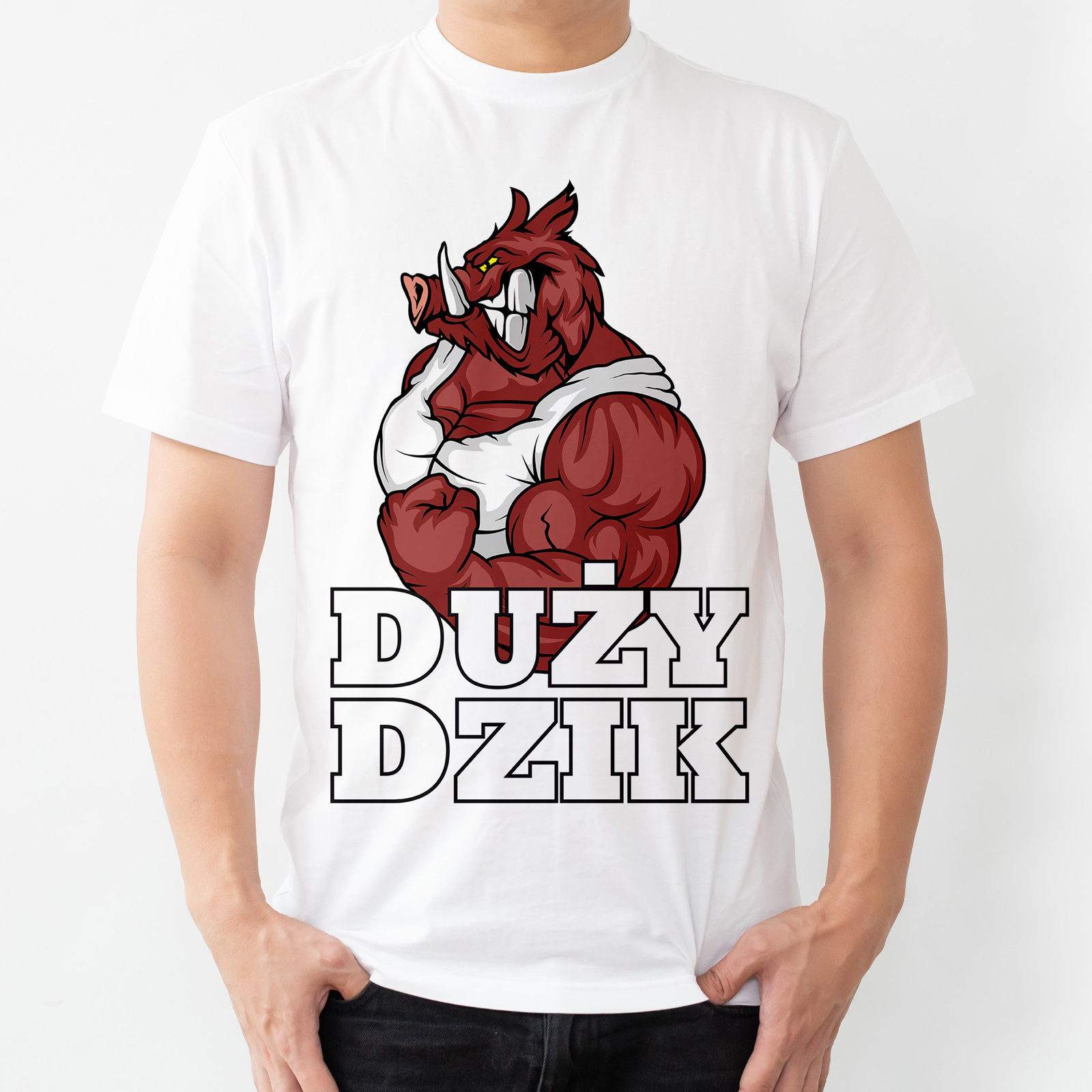 Poczpol Duży dzik - koszulka męska 42067-A