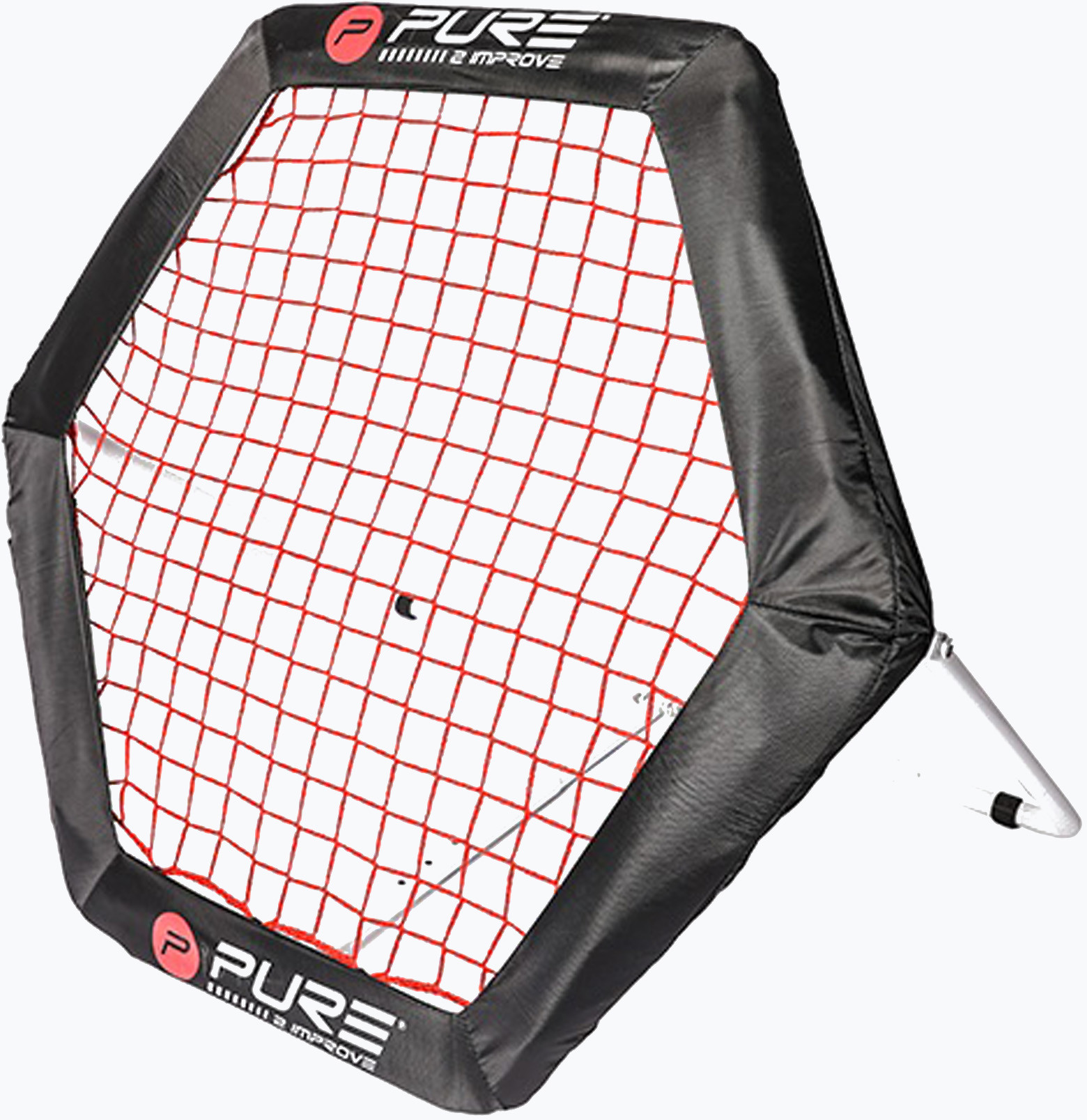 PURE2IMPROVE Trenażer Rama Siatkowa Pure2Improve Rebounder P2I Hexagon 4036