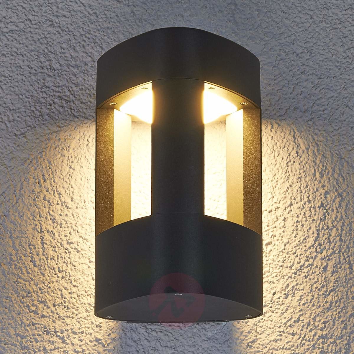 Lampenwelt Zewnętrzna lampa ścienna LED Nanna