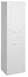 Aqualine FAVOLO szafka wysoka z koszem 40x150x31 cm, biały matowy FV160