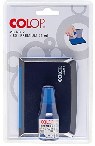 Colop poduszka do stempli Micro 2 i kolorze Premium 801, niebieski 151305