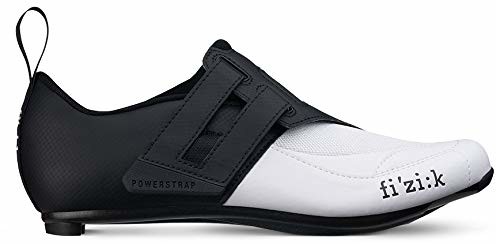Fizik Transiro Powerstrap R4 buty triathlon czarne/białe 2019 buty rowerowe buty sportowe, 44 (F8525440)