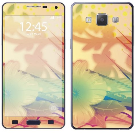 Samsung Royal Sticker Royal tatuaż ścienny RS. 123915 samoprzylepny do Galaxy A5 motyw bukiet sztucznych kwiatów RS.123915