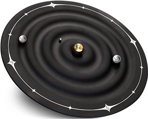 Technoline WT 7350 zegar ścienny, motyw: galaktyka, średnica: 21,5 cm, kolor: czarny WT 7350 Galaxy Clock