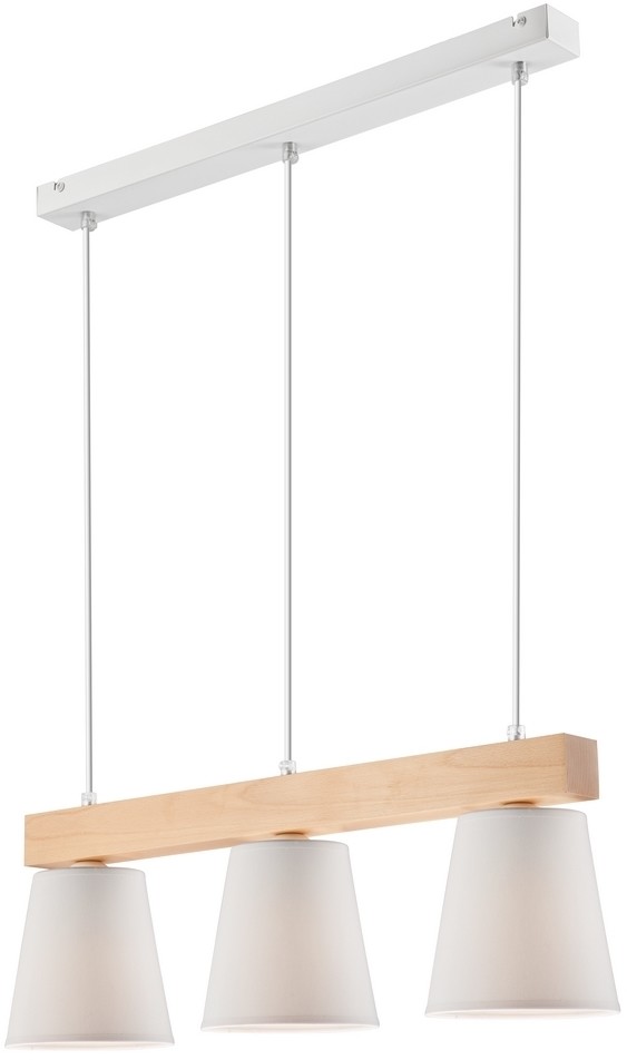 Lamkur Żyrandol na lince ENRICO 3xE27/60W/230V