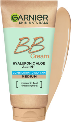 Garnier Hyaluronic Aloe All-In-1 BB Cream nawilżający krem BB do każdego typu skóry Śniady 50ml 104398-uniw