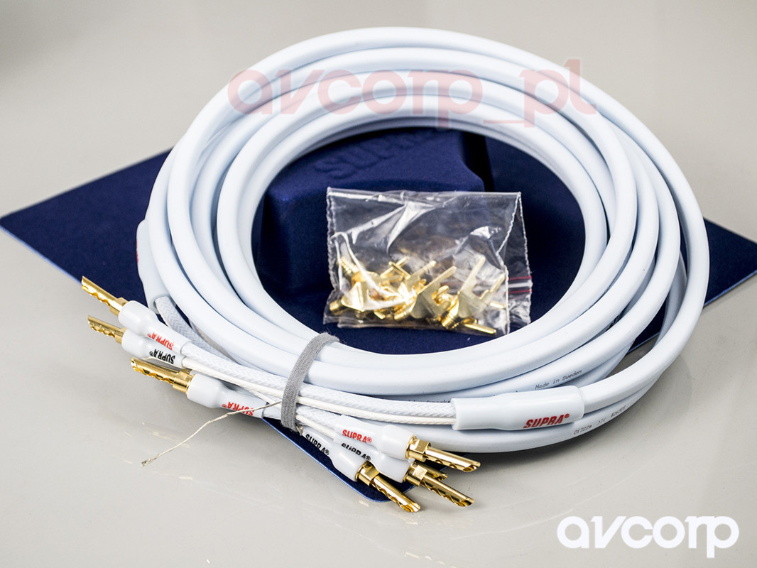 Supra Cables PLY 3.4/S COMBICON - single-wire - banany/widełki PLY 3.4/S COMBICON