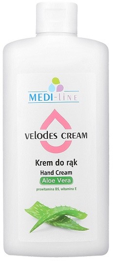 Medisept Velodes Cream Aloe Vera krem do pielęgnacji rąk 500 ml NN-MMD-DR50-004